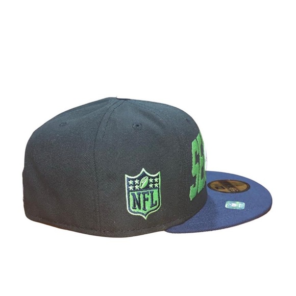 Brand New NFL New Era Seattle Seahawks Fitted Hat size 7 3/4 - Picture 5 of 5